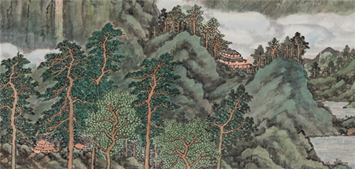 崔晓东《绿水青山就是金山银山》作品赏析840